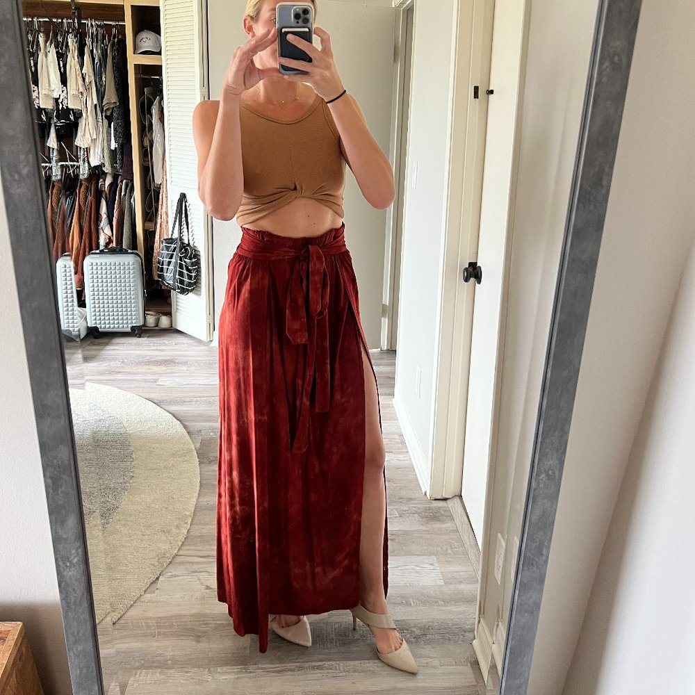 Blue Life Maxi Skirt